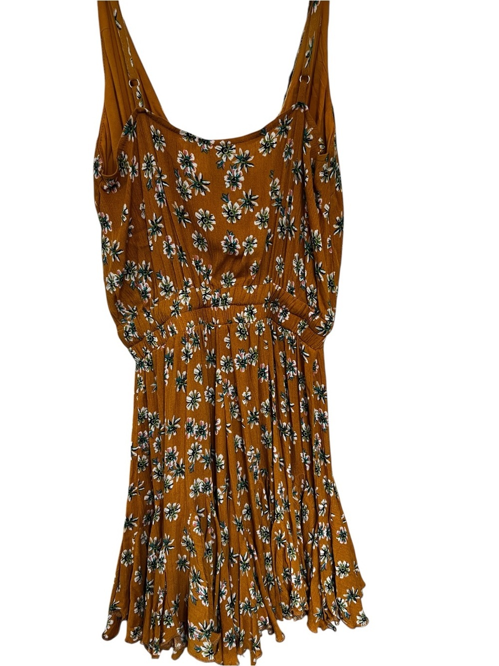 Skylar & Madison Rust Floral Sundress - Picture 2 of 5